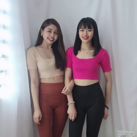 网红短版上衣（3400）C4