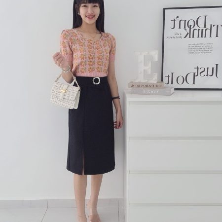 针织花knit top（C38553) B7