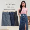 Denim Midi  Skirt（LE31015）