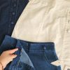 Button Premium Denim Skort (前裙后裤) (167)C47