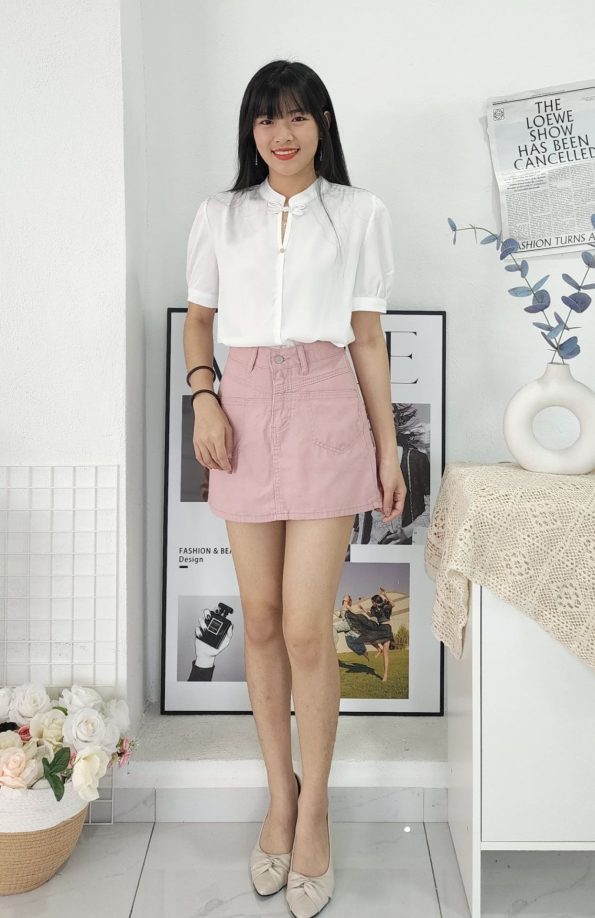 Premium Denim Skort (前裙后裙) (1005) B35