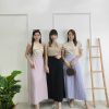 高品西装百褶Midi Skirt (N8533) B24