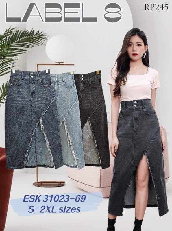 Denim Skirt (LE31023) B35