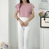 Premium Satin Pearl Top (251) C49