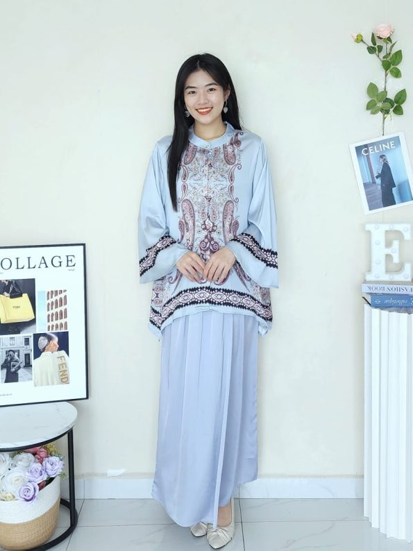 Myra Satin Batik Kurung (A3190)