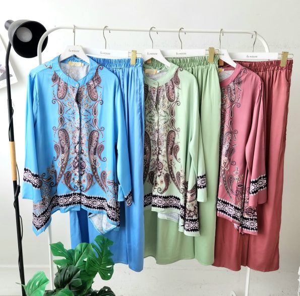 Myra Satin Batik Kurung (A3190)