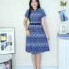 Premium Batik Suit Dress (N2611)C5