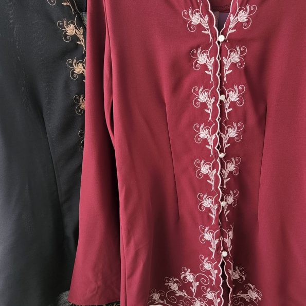 Embroidery Kebaya Sulam Top (免烫，冷布，不热) (52921)