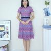 Premium Batik Suit Dress (N2611)C5