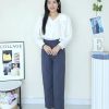 韩式Ruffles气质衬衫 (3359)