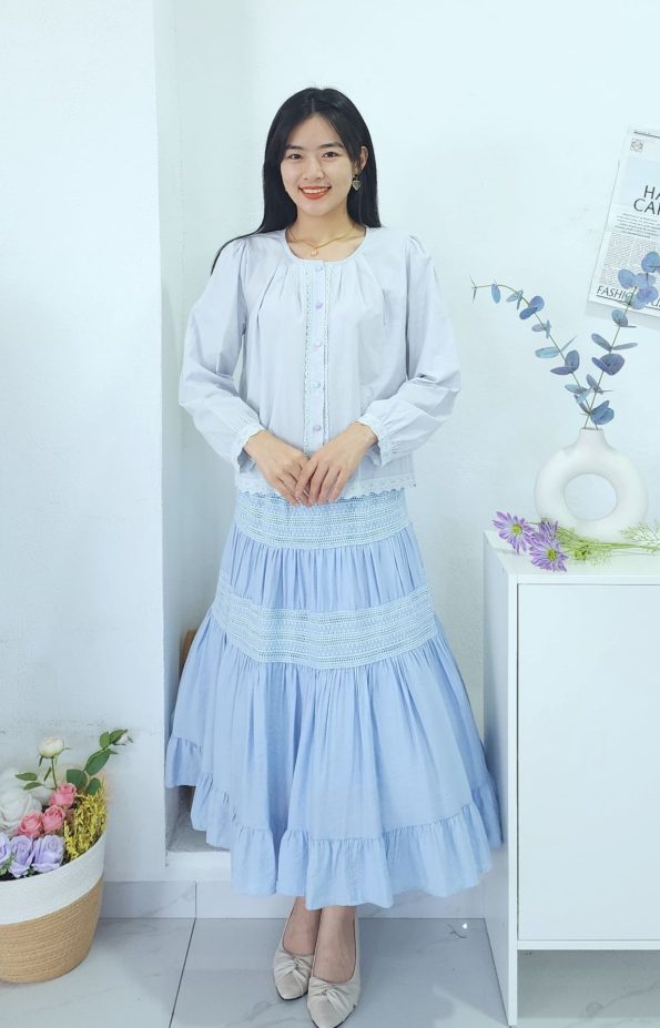 桐花 Midi Skirt (2266) A3