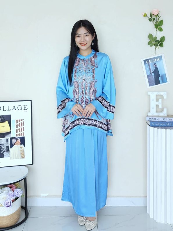 Myra Satin Batik Kurung (A3190)