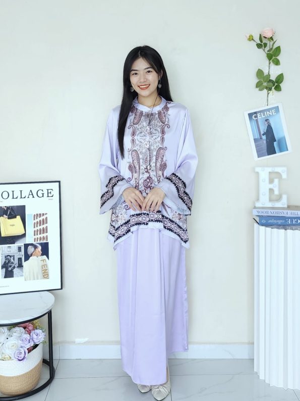 Myra Satin Batik Kurung (A3190)