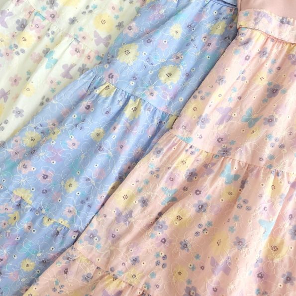 高品西装拼接桐花连身裙 (C2618)A10