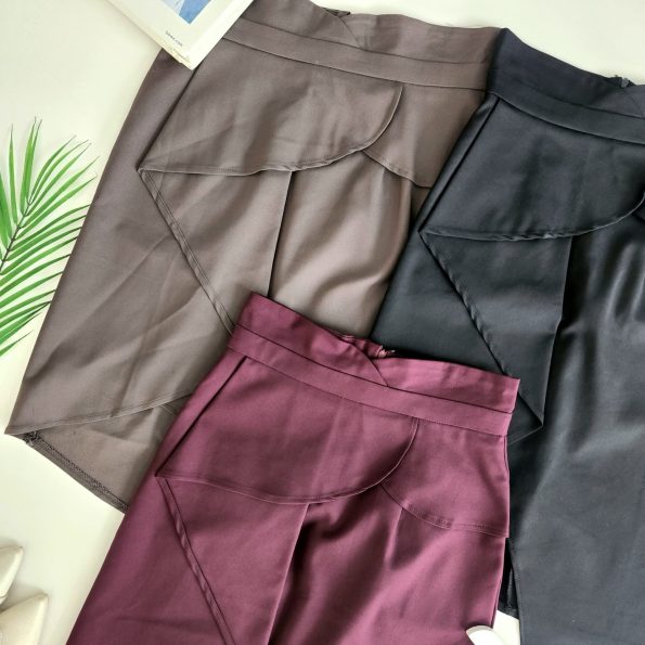 锦棉西装 Midi Skirt (B9311)B6