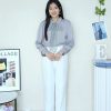 Premium Satin Lace Top (13308)