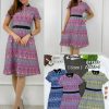 Premium Batik Suit Dress (N2611)C5