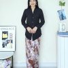 Kebaya Sulam Nora Top (免烫，冷布，不热) (52870)