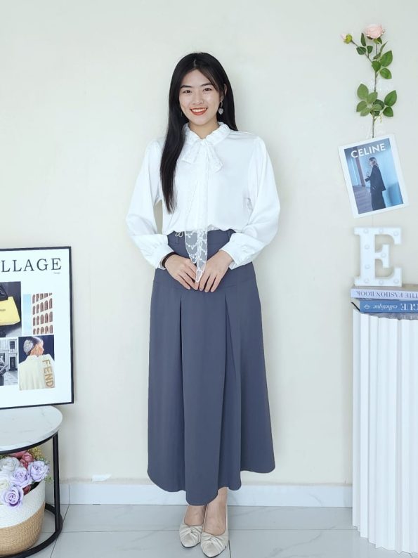 Premium Satin Lace Top (13308)