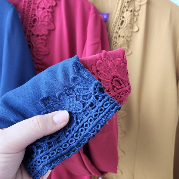 Kebaya Sulam Nora Top (免烫，冷布，不热) (52870)