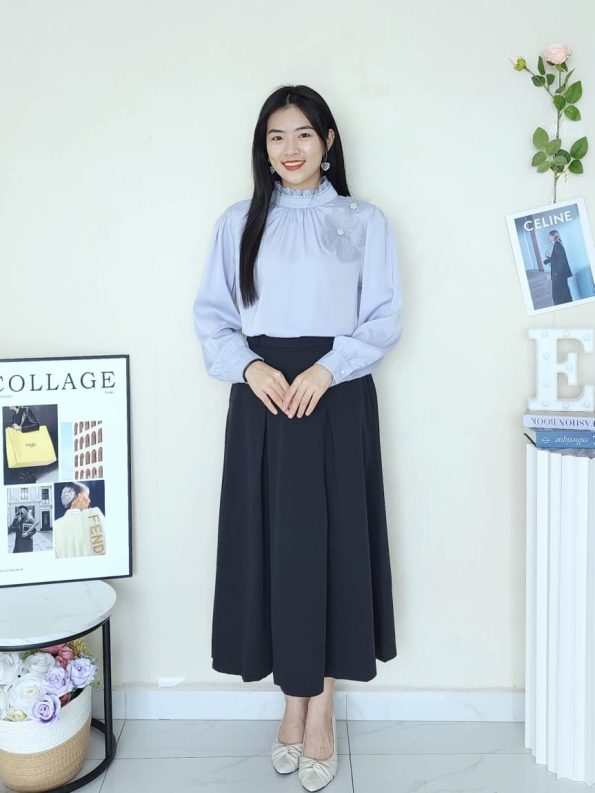 Premium Suit Midi Skirt (1327) C11