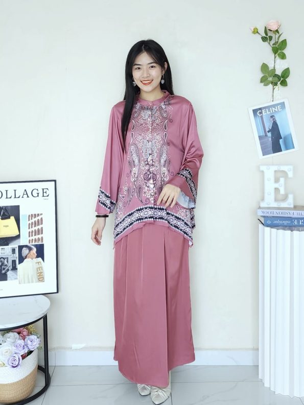 Myra Satin Batik Kurung (A3190)