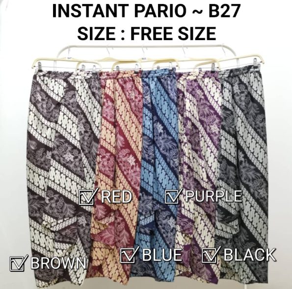 Pario Batik Skirt (B27)