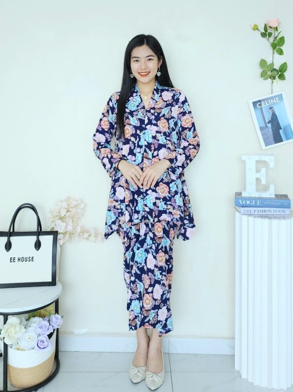 Premium Floral Kebaya Set (2118)