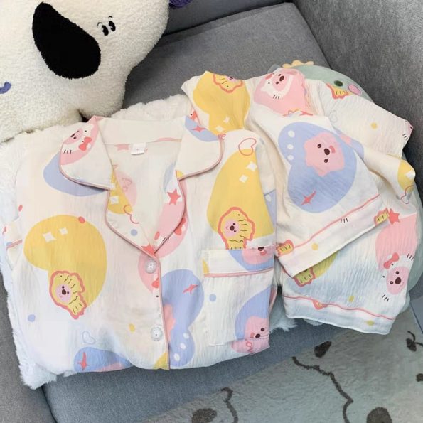 Super Comfy 睡衣set Snoopy (3件套-上衣+长裤+短裤) (853)