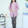 Pleated Batik Skirt (C21)