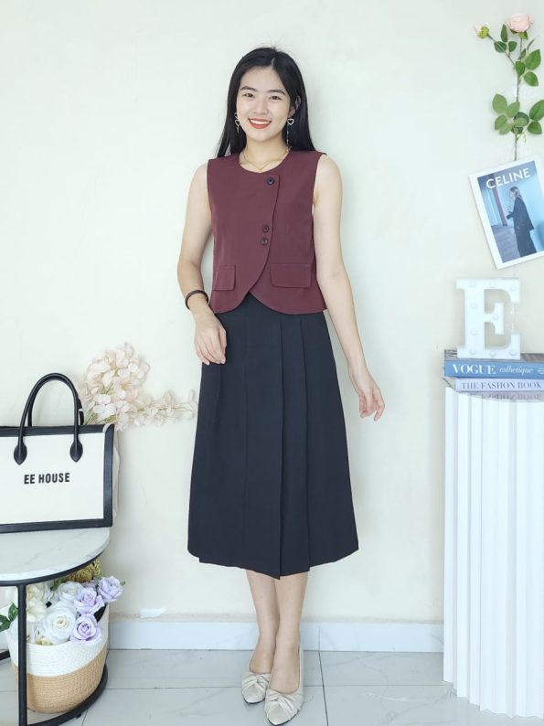 定制款高品西装半裙 (有lining) (品牌款) (878)