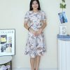 Premium Floral Suit Dress (B0330) B12
