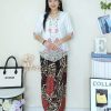 四分袖 Kebaya Sulam Top (5845)
