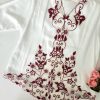 中分袖 Kebaya Sulam Top (3638)