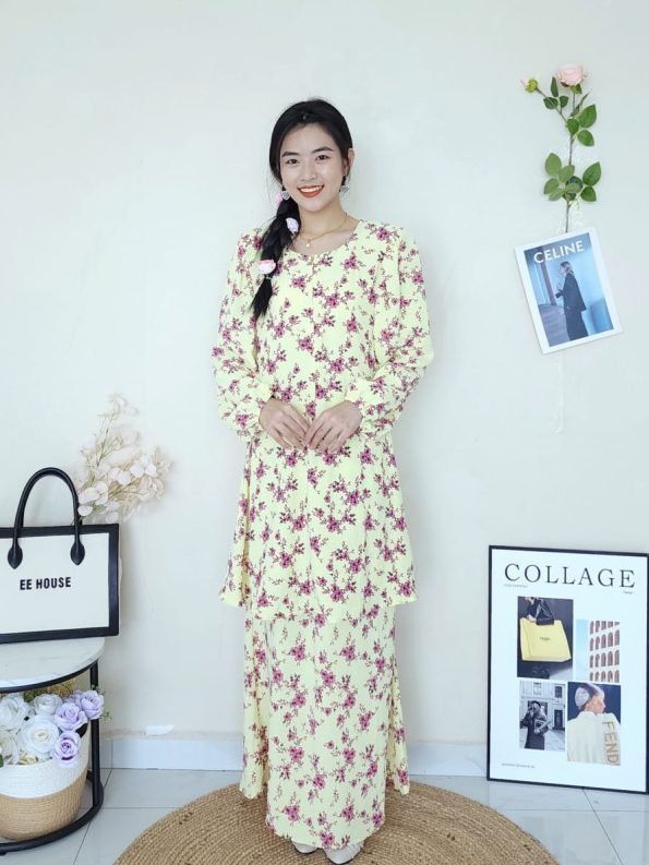 Floral Kurung (138)