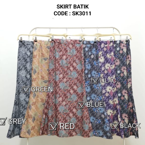 Batik鱼尾半裙 (3011)B36
