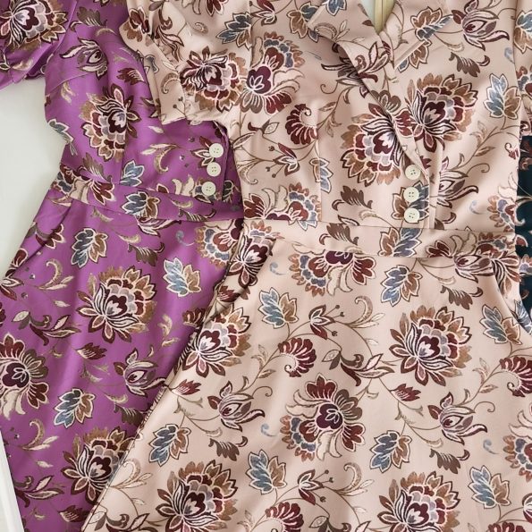 Premium Batik Suit Dress (B2051)C22