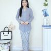 Pleated Batik Skirt (C30)
