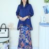 Satin Kebaya Sulam Top (558)