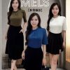 高品抓褶领 Super Cotton Top (ME30485)