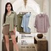 中袖百搭衬衫 (ME30513)