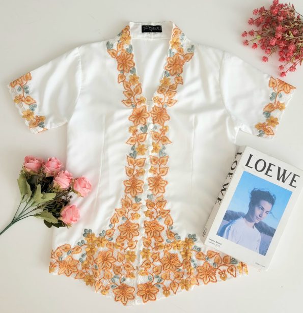Kebaya Sulam Top (New Design) (1514)