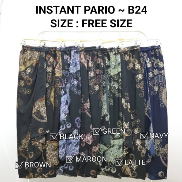 升级版 Pario Batik Skirt (B24)