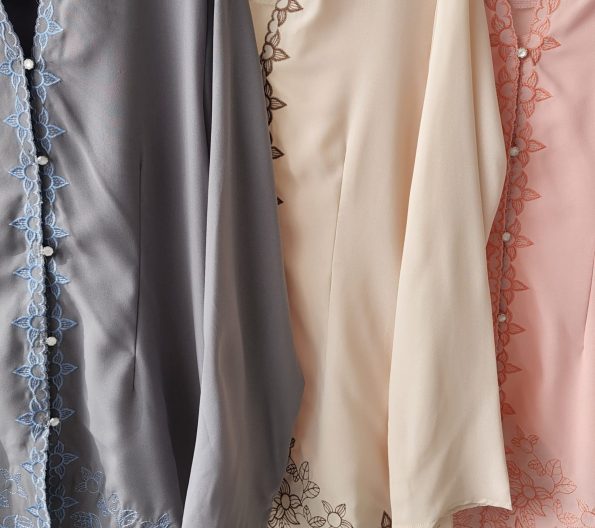 Embroidery Kebaya Sulam Top (免烫，冷布，不热) (52901)