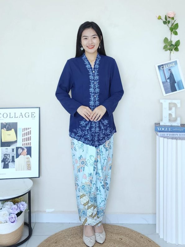 Embroidery Kebaya Sulam Top (免烫，冷布，不热) (52920)A3