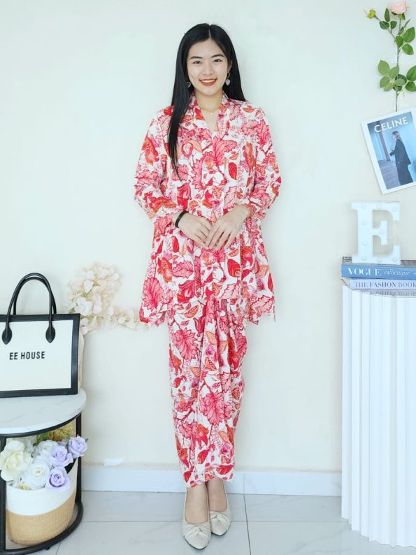 Premium Floral Kebaya Set (2118)