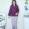Premium 桐花 Kebaya Top (2227)A3