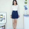 Premium Denim Skirt (RO0035)B28