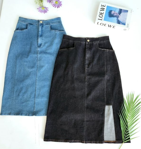 Premium Denim Midi (B0606) C8