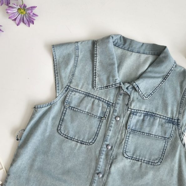 Premium Denim Top (805) B22
